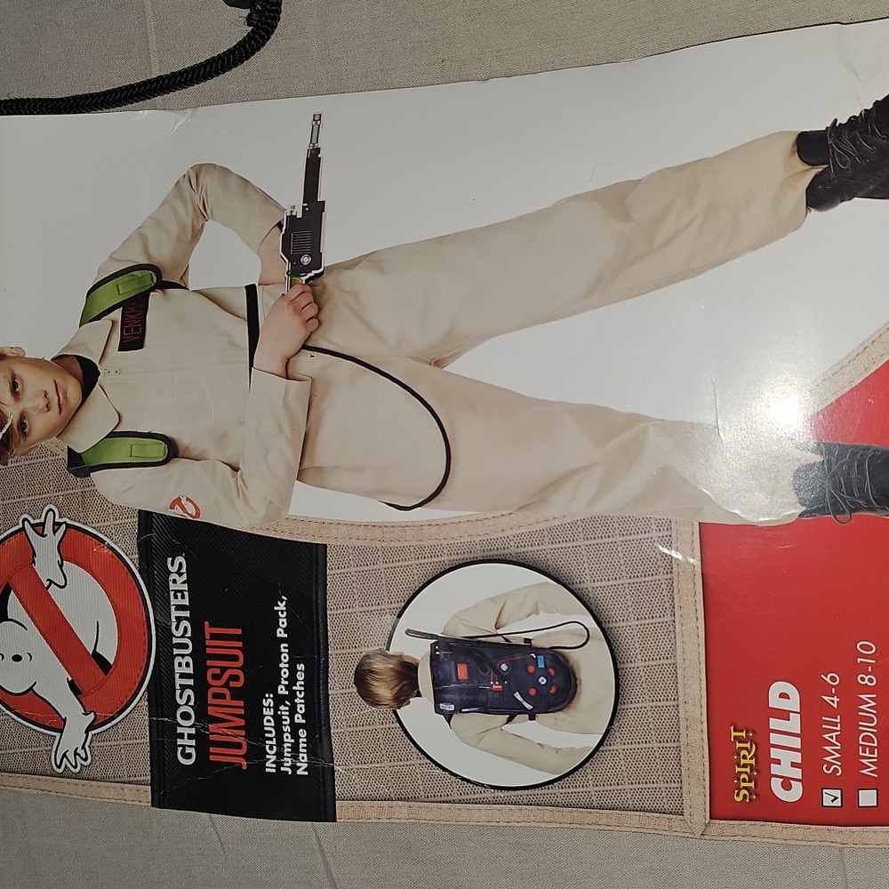 Spirit Kids Ghostbuster Costume - Tan